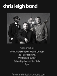 Chris Leigh Band @ The Knick!!!