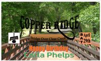 Private party, Bridge Over Clear Creek