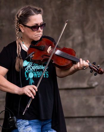 Charmin Gibson- lead vocals, acoustic guitar, fiddle
