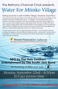 Bethany Lutheran Benefit on September 22