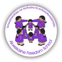 Jayohcee at Akwesasne Freedom School Annual Dinner
