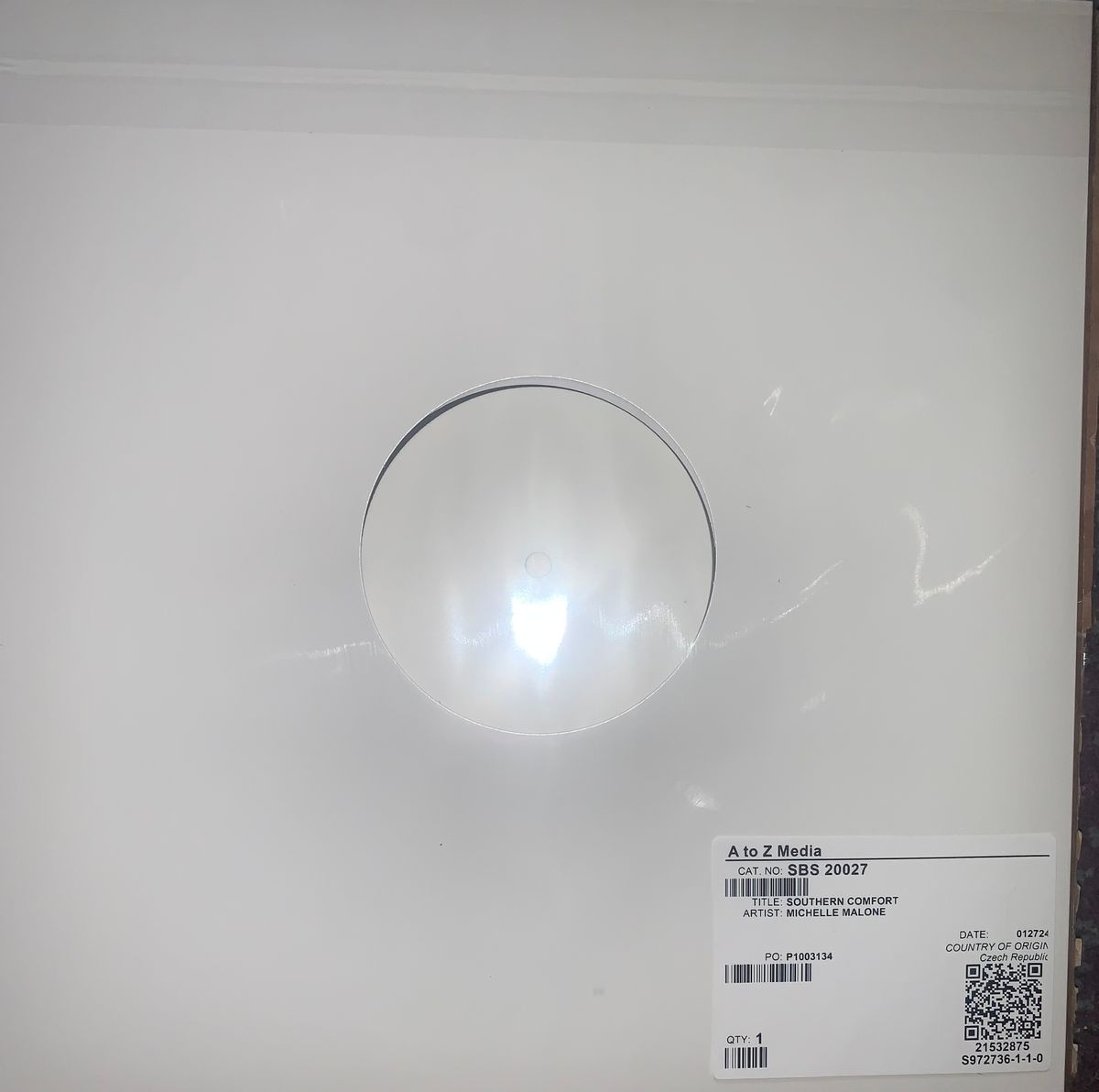 Southern Comfort Test PRessing LP + Download!