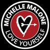 Love Yourself Round Sticker 
