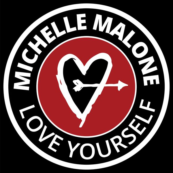 Love Yourself Round Sticker 