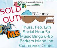 Musical Bingo Fundraiser for SUPERIOR PORCHFEST