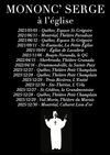 T-shirt "Mononc' Serge à l'église"