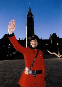 Mononc' Serge fête le Canada au Knock-Out (à Québec)