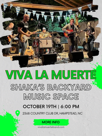 Viva la Muerte LIVE at Shaka's Backyard Music Space