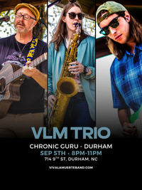 VLM Trio LIVE at Chronic Guru - Durham