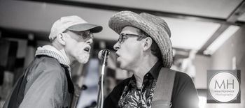 AJ and Chris add harmonies to "If You're Waitin' On Me"
