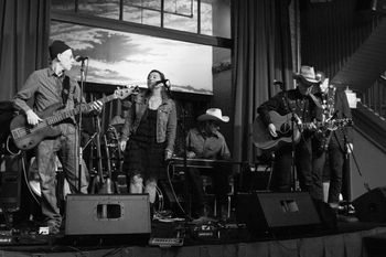 Well hey there band... at the Hook and Ladder (David Tanner Photo)
