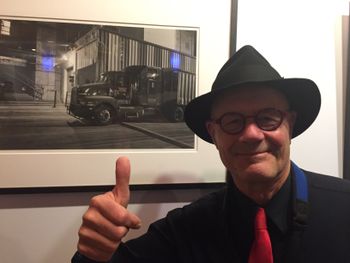 Dan Andreasen, White Freightliner Man (with Kenilworth in background)
