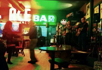 Cathy and Randy tearing up the dance floor at the Dubliner
