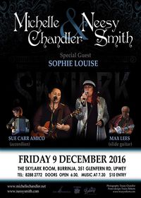 Michelle Chandler & Neesy Smith with Sue Carr Amico & Max Lees