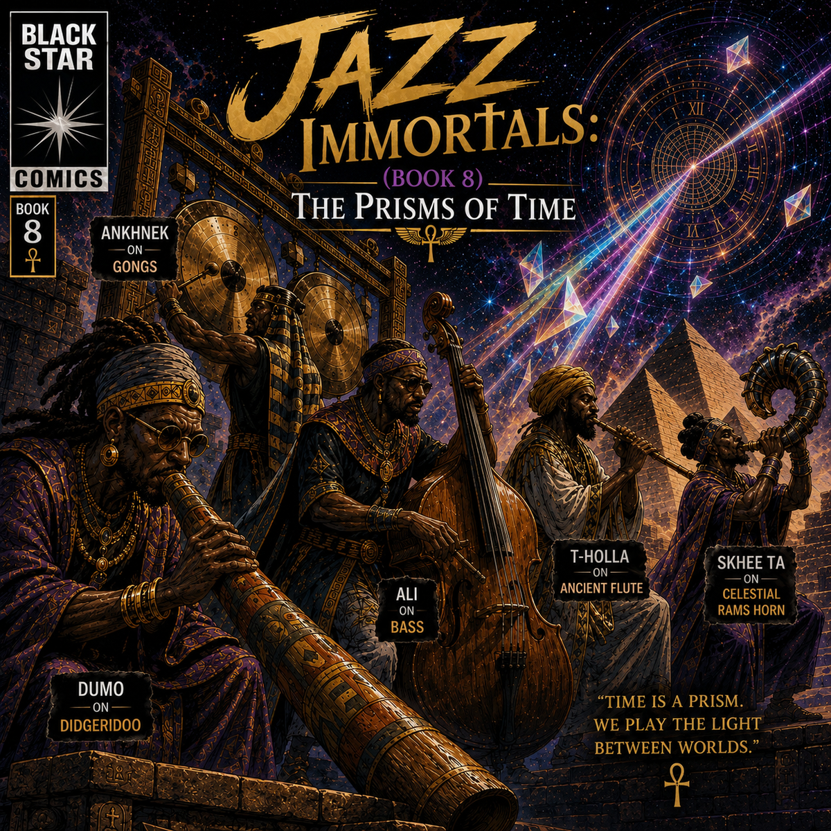 Jazz Immortals : Prisms Of Time (Book 8)