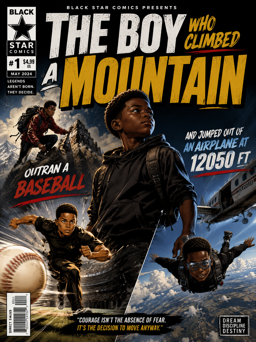 The Boy Who Climbed A Mountain...