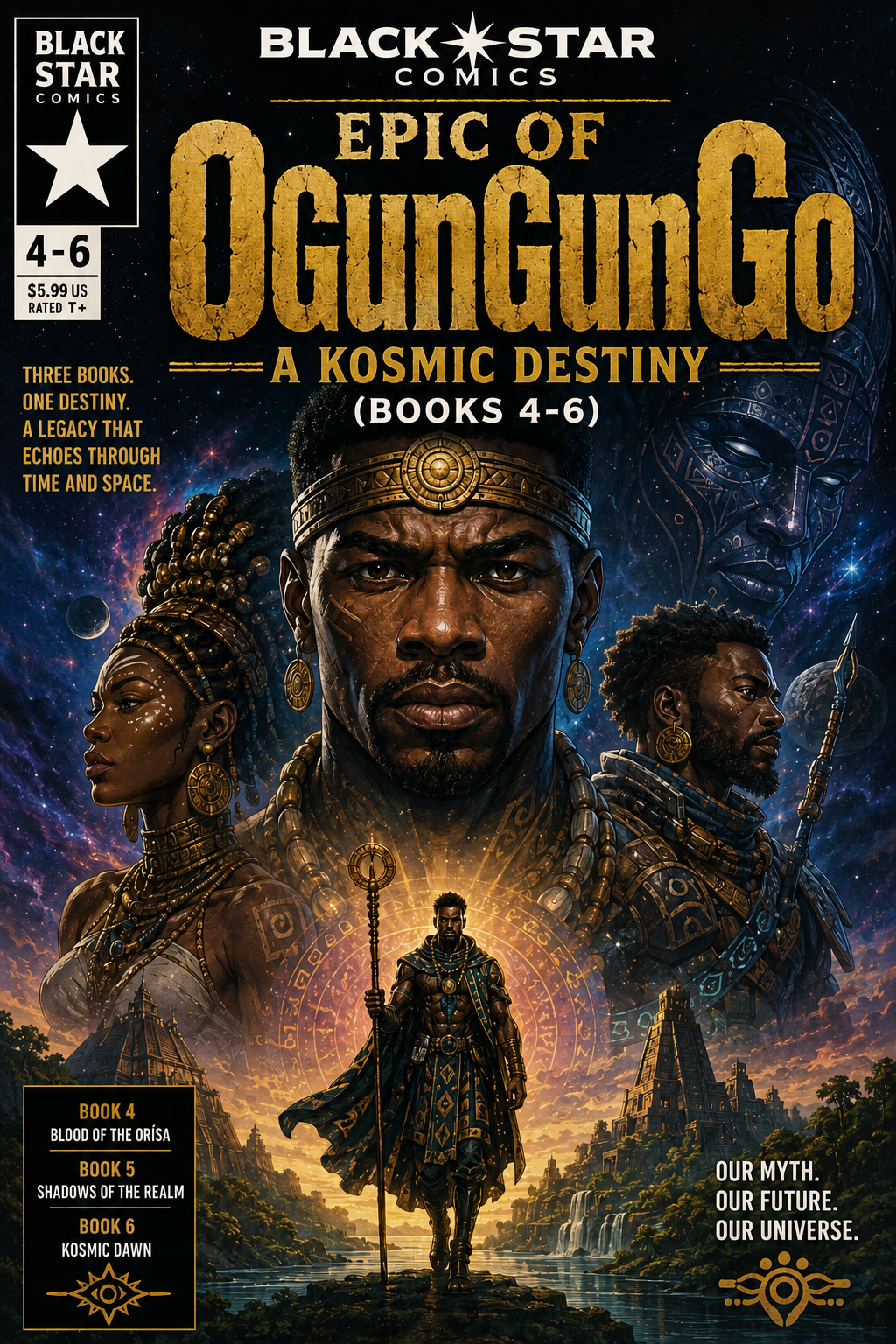 Epic Of OGunGunGo:A Kosmic Destiny (Books 4-6)