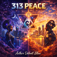 313 PEACE by AETHER DETROIT BLEU
