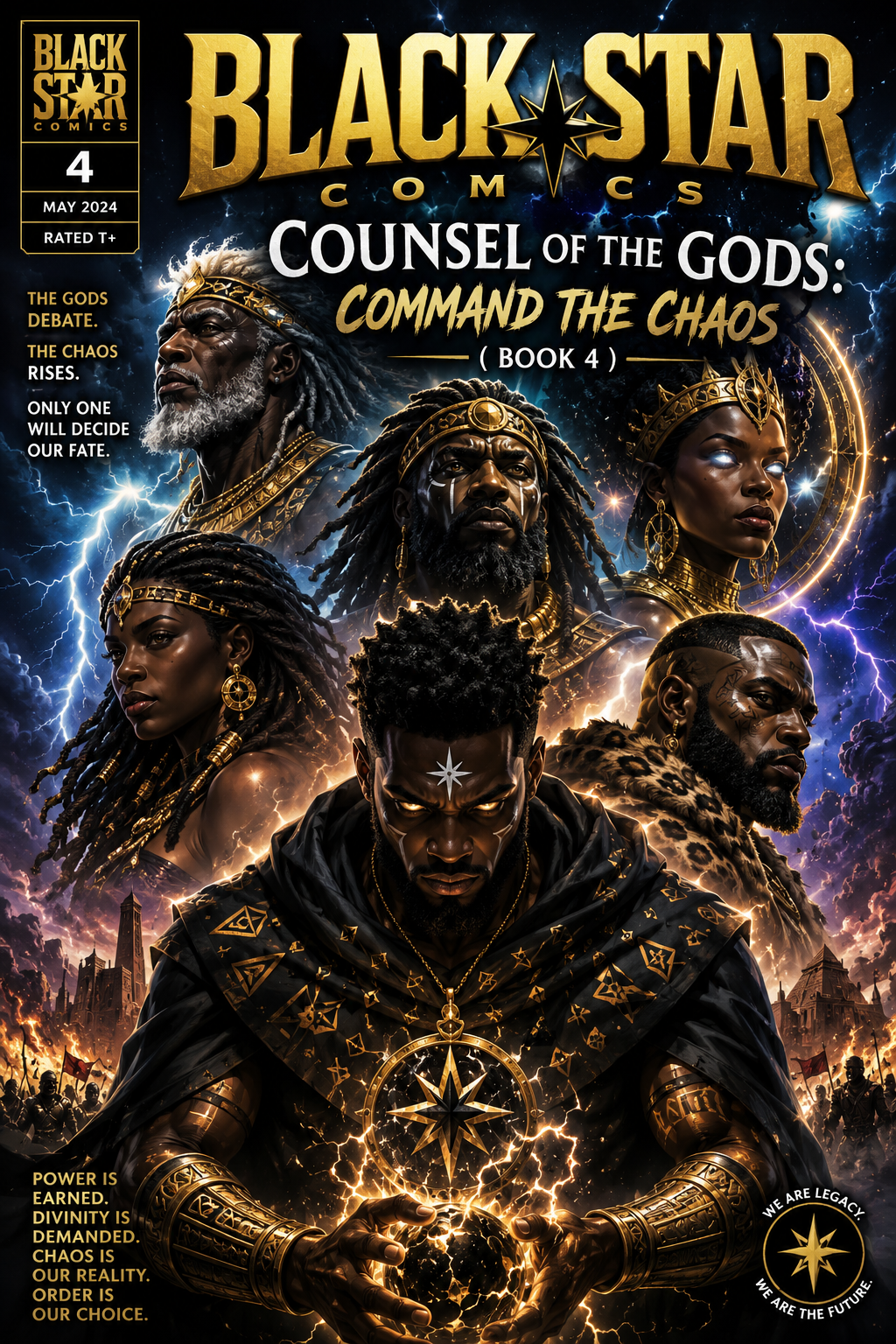 Counsel Of The Gods:Command The Chaos (Book 4)