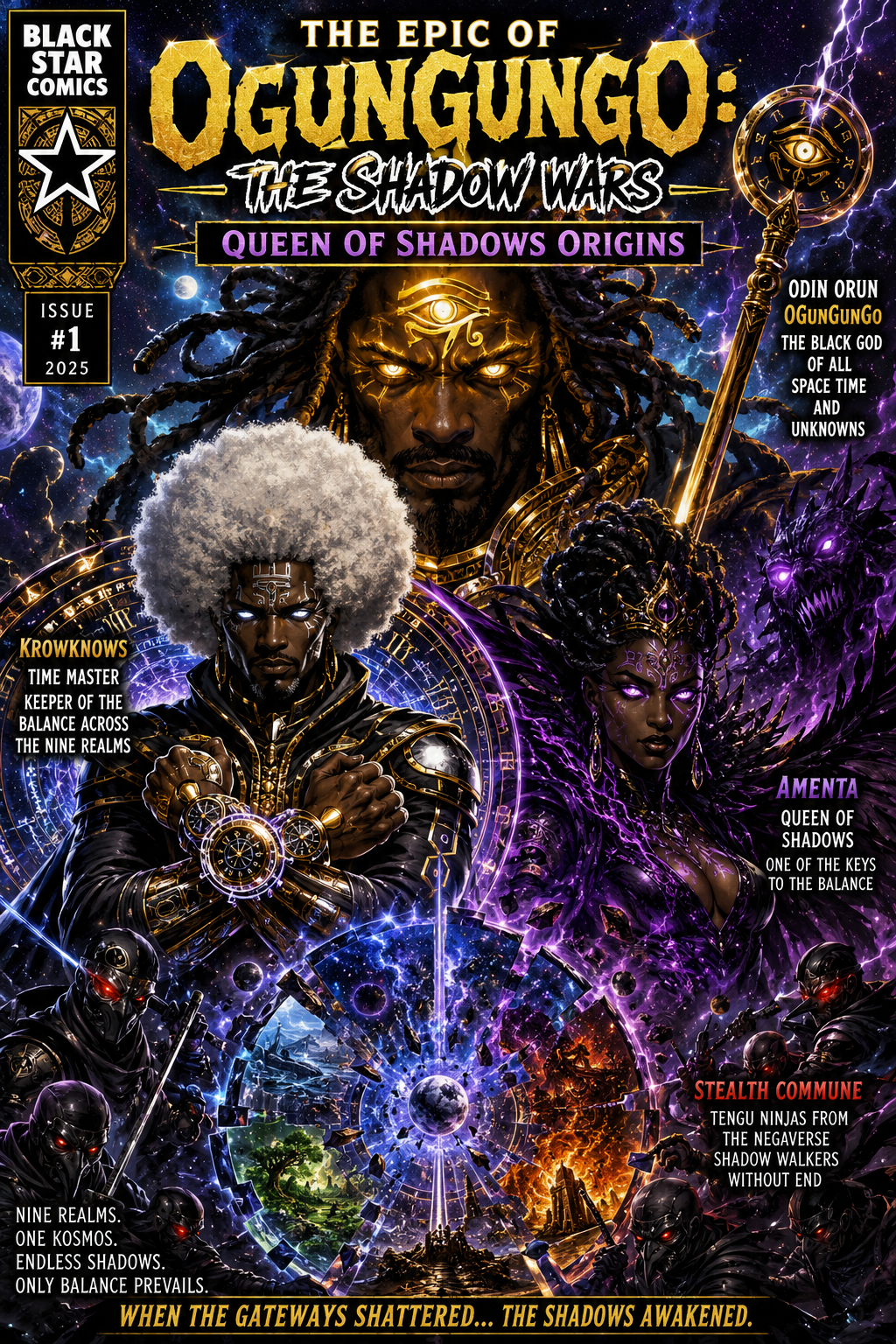 Epic Of OGunGunGo:Queen Of Shadows Origins(Book 1)
