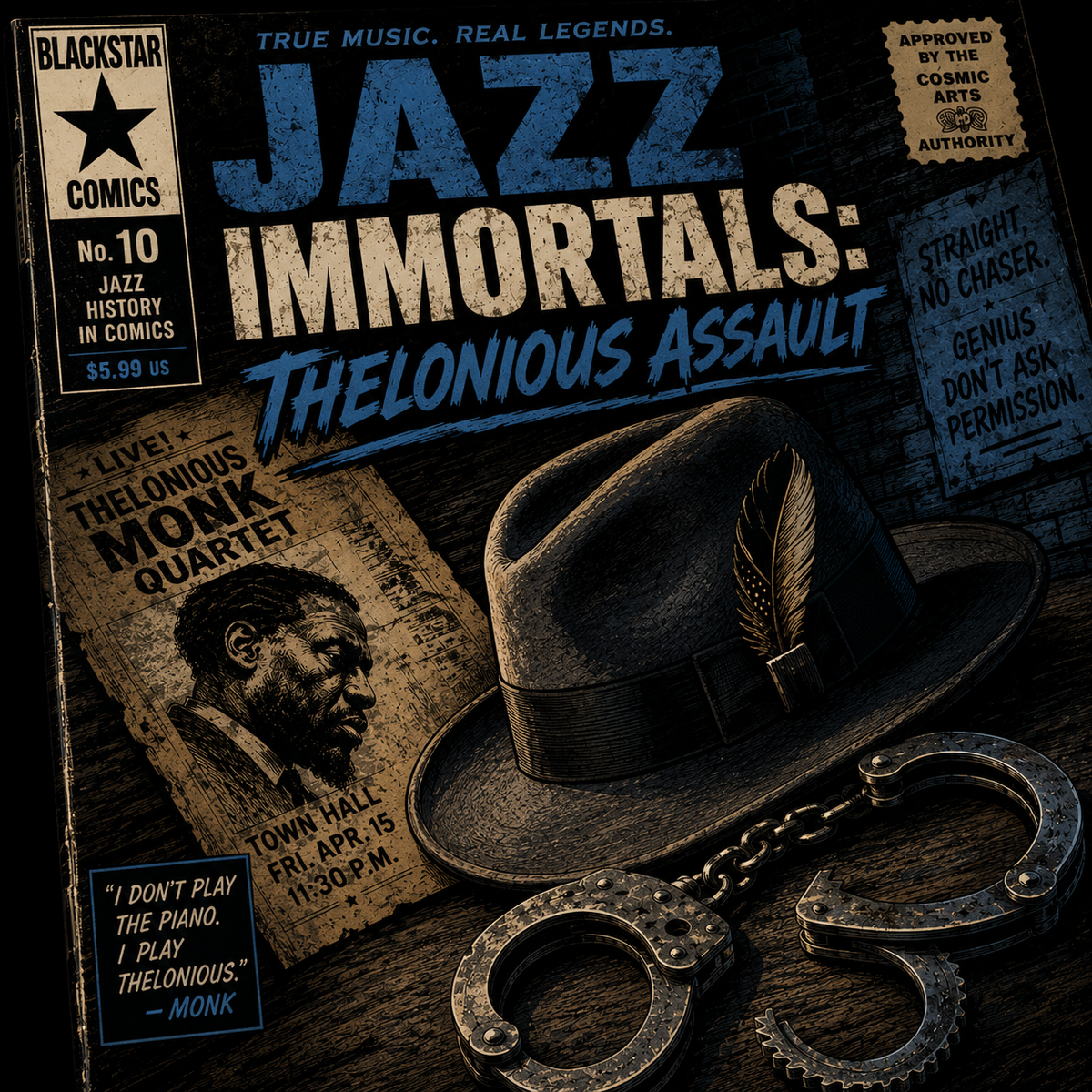 Jazz Immortals: Thelonious Assault (Book 10)