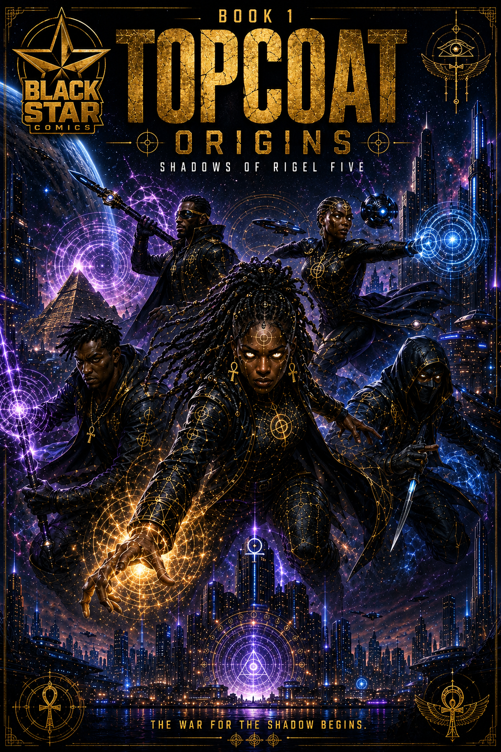 T.O.P.C.O.A.T. ORIGINS: Shadows Of Rigel Five (BOOK 1)