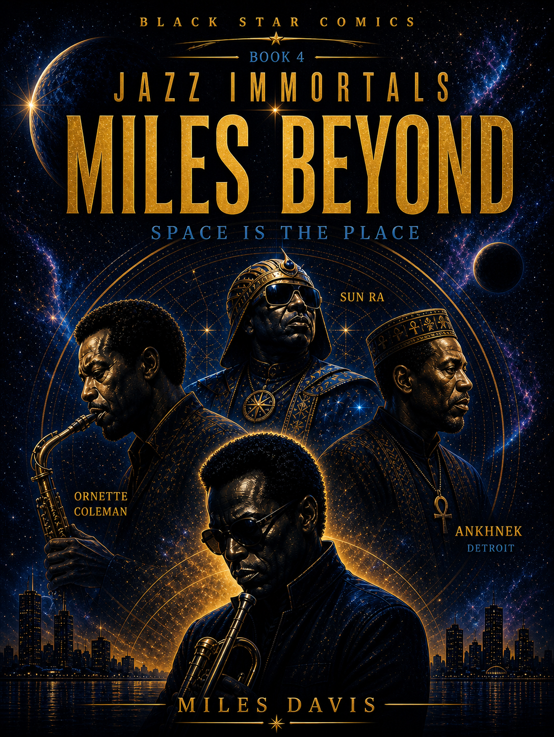 Jazz Immortals: Miles Beyond (Space Is The Place) (Book 4)