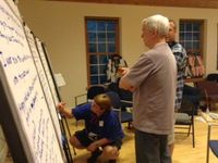 Veterans songwriting workshop with Jason Moon