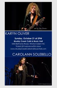 Karyn Oliver & Carolann Solebello