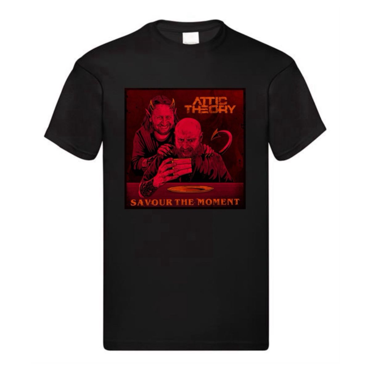 Savour The Moment T-Shirt - Black