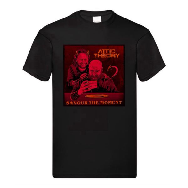 Savour The Moment T-Shirt - Black