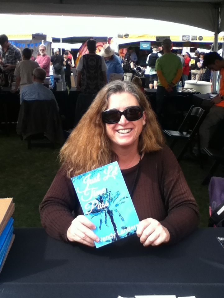Wendy Landers holding Just Let Time Pass
