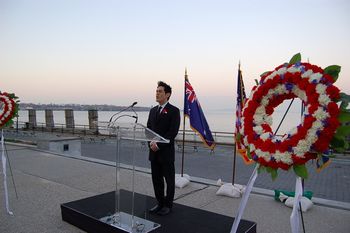 Anzac Day Dawn Service 2009, Battery Park, NYC
