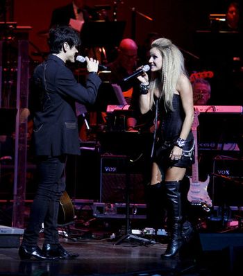 MiG & Jenna Lee James: THE MUSIC OF QUEEN - A ROCK & SYMPHONIC SPECTACULAR, 2012, Grand Rapids, MI  

Photo: Sally Finneran
