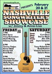 Nashville Songwriter's Showcase w/ Jimmy and Anna-Lisa
