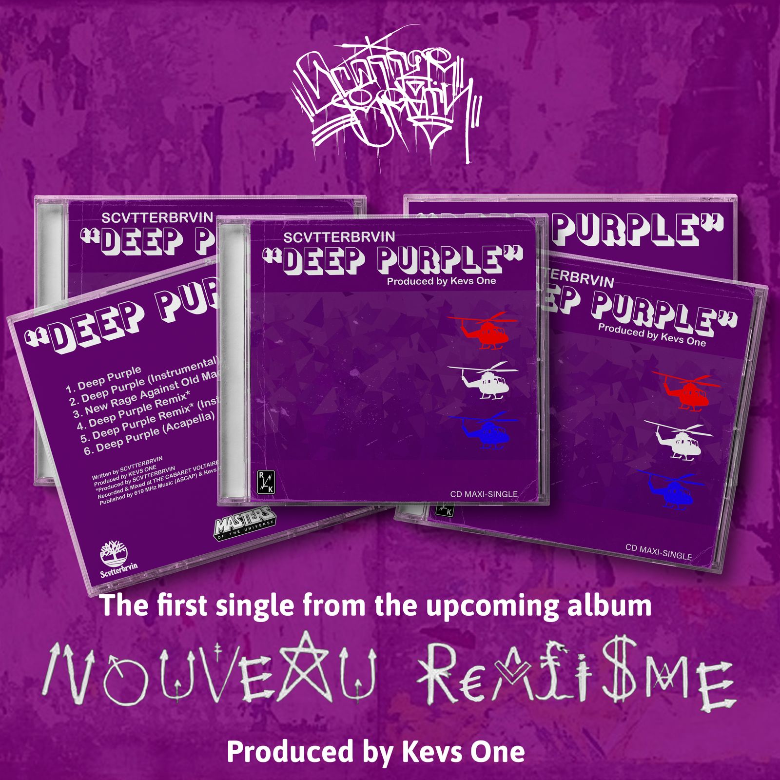 Deep Purple Maxi-Single - CD - Red Lotus Klan