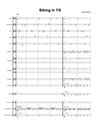 Biking in 7 8 - Full Score and Parts