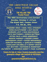 Carolann Solebello at Greenwich Village Folk Festival: Live 40th Anniversary Concert