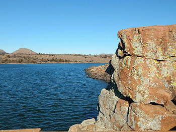 Wichita water Dam
