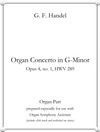 Organ Concerto HWV 289 (Oboes, Strings and Organ) by G.F. Handel
