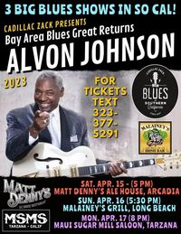 Stabe Wilson with Bues Guitar Legend Alvon Johnson