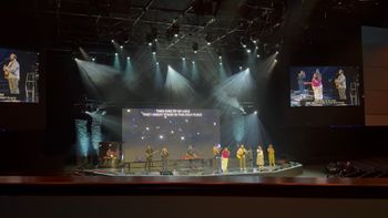 Lighting programming and operation for Summit Church Sunday services.
