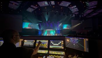 Lighting programming and operation for Summit Church Sunday services.
