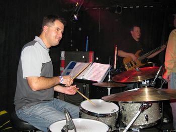 Shilo...just bein' the bada$$ drummer he is!
