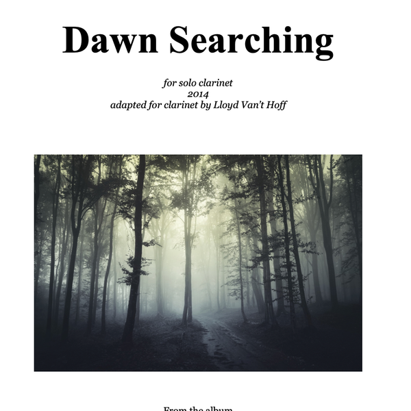 Dawn Searching for solo clarinet