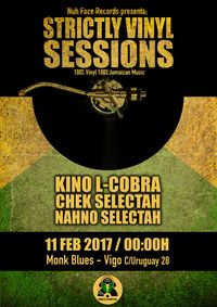 Strictly Vinyl Sessions | L-Cobra, Chek e Nahno Selectah