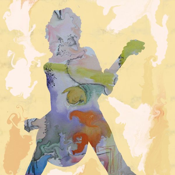 Abstract Musician Series - Jimmy Page (5x7")