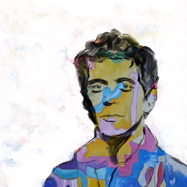 Abstract Musician Series - Lou Reed (5x7")