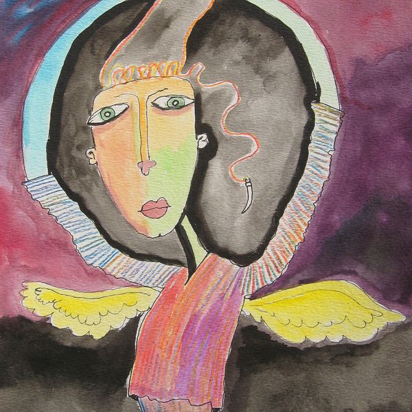 Watercolor Angel