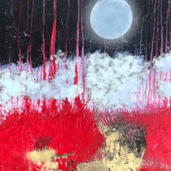 Into The Woods Series - Silver Moon (5x7")